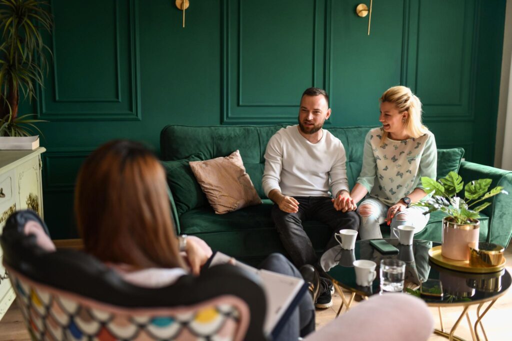 A couple exploring what is discernment counseling