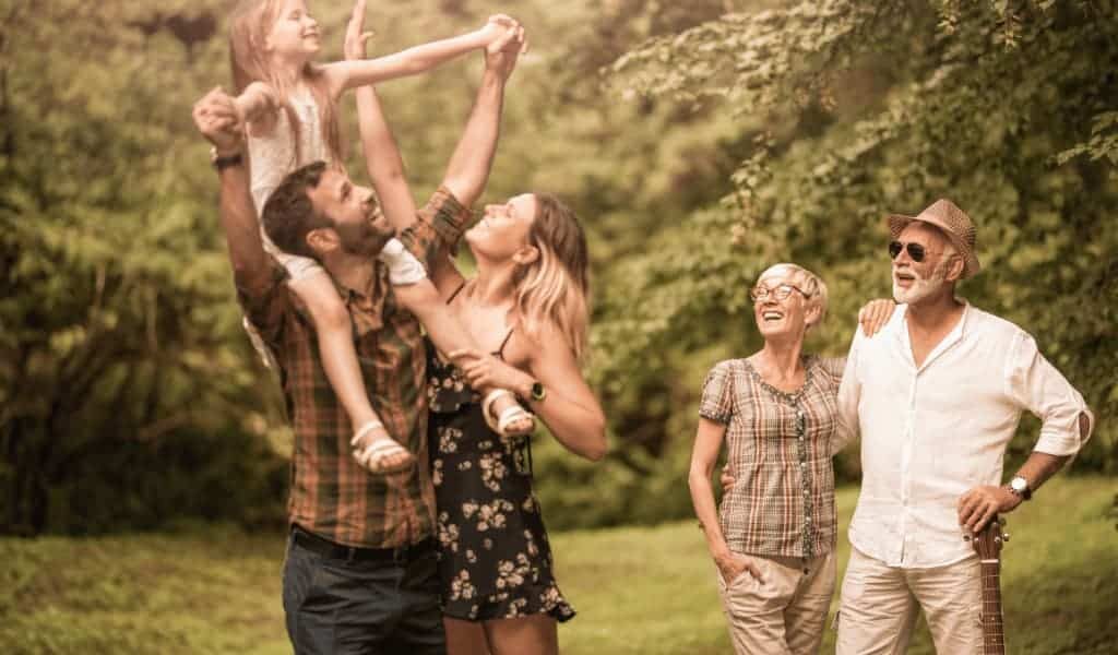 Generational Family Together